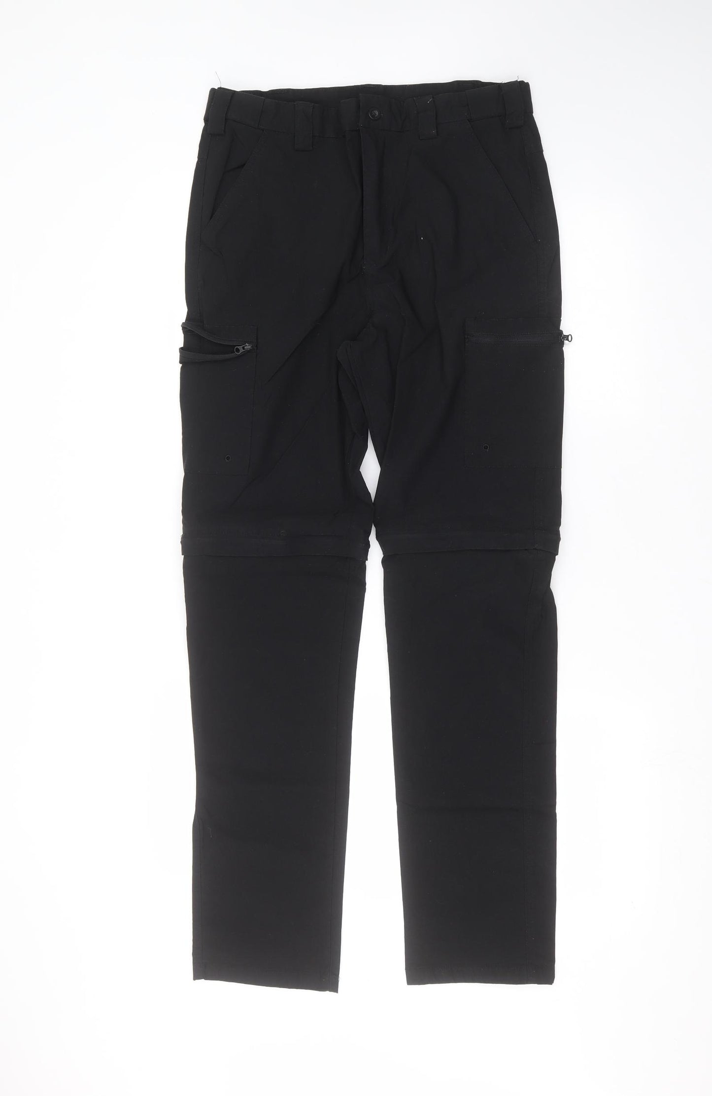 Mountain Warehouse Mens Black   Cargo Trousers Size 32 in L30 in