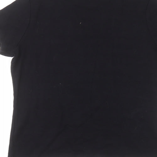 George Womens Black   Basic T-Shirt Size 18