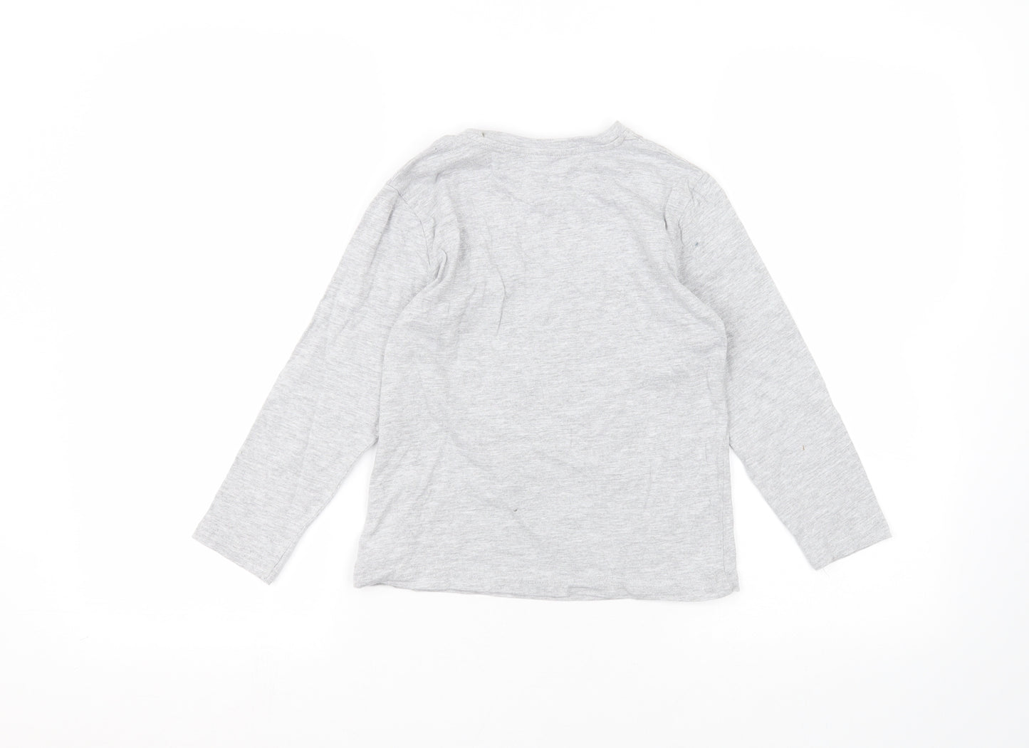 Primark Boys Grey   Basic T-Shirt Size 7-8 Years