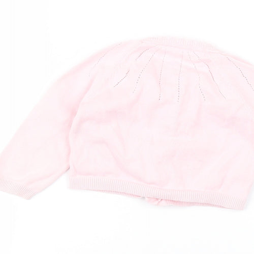 Matalan Baby Pink   Cardigan Jumper Size 12-18 Months