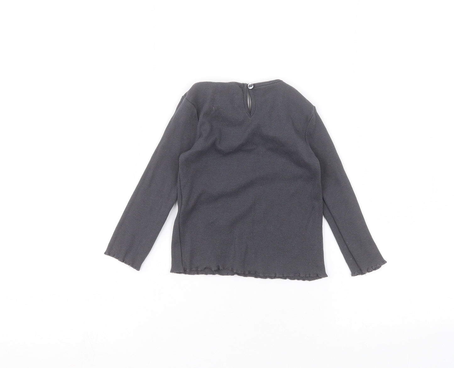 Primark Baby Black   Basic T-Shirt Size 18-24 Months