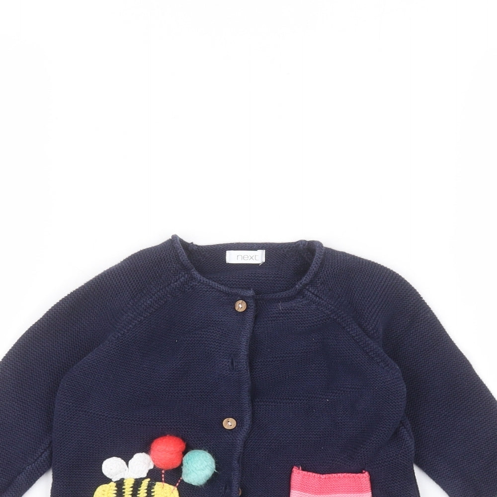 NEXT Baby Blue   Cardigan Jumper Size 12-18 Months