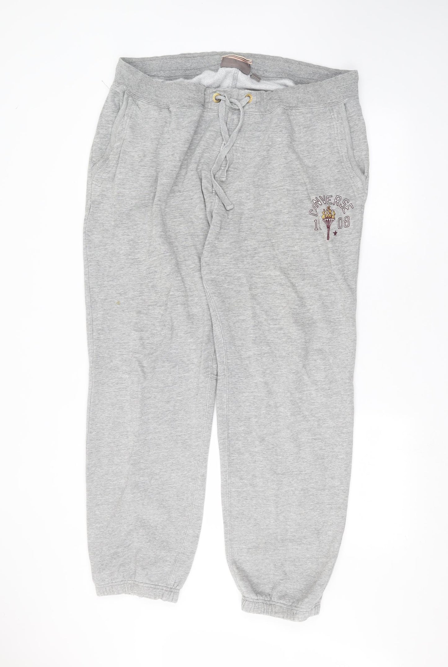 Converse Mens Grey   Sweatpants Trousers Size 2XL L27 in