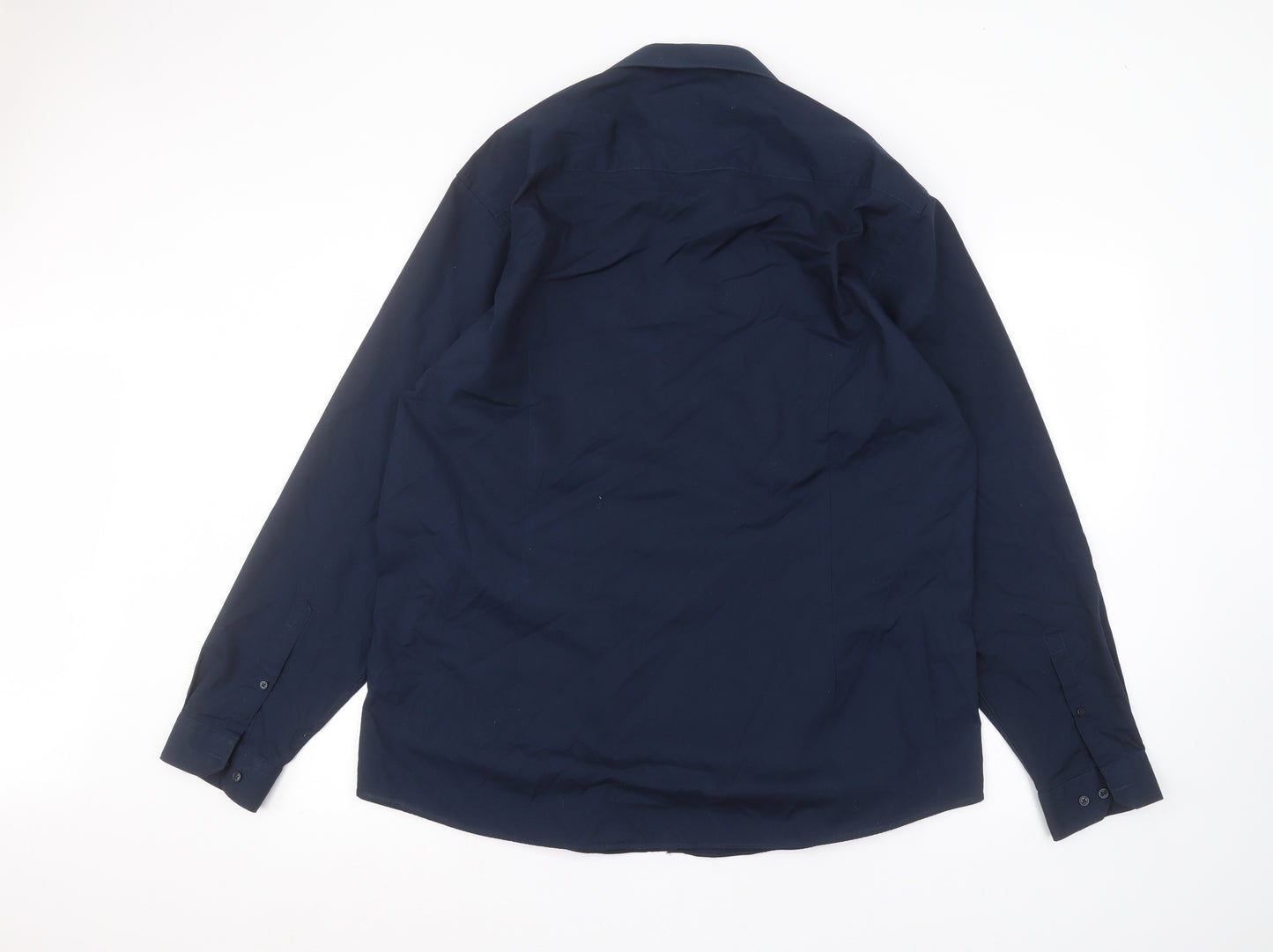 Primark Mens Blue    Dress Shirt Size 18