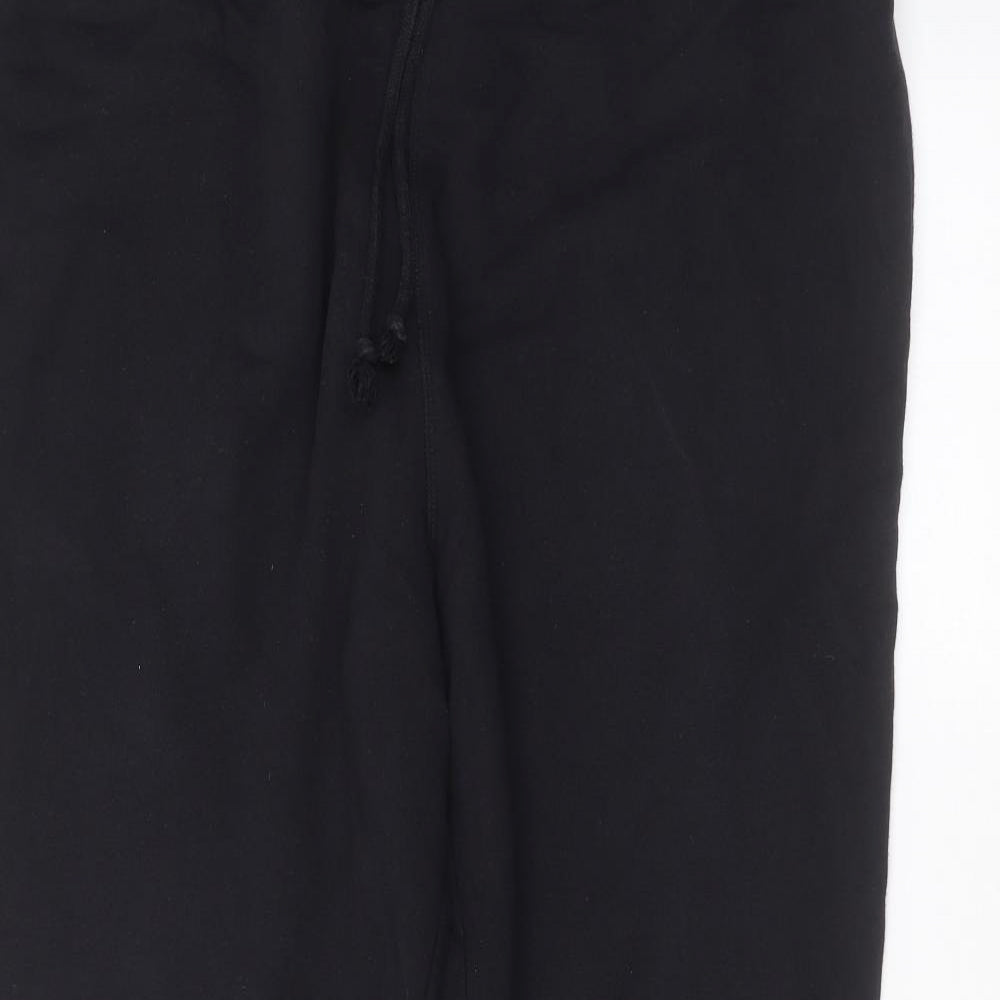 TU Mens Black   Sweatpants Trousers Size XL L28 in