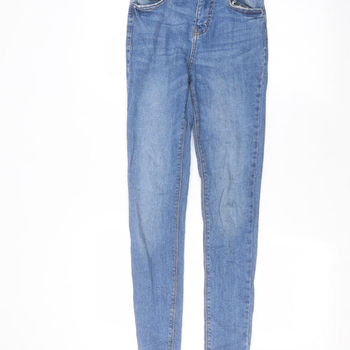Denim & Co. Womens Blue   Skinny Jeans Size 6 L27 in
