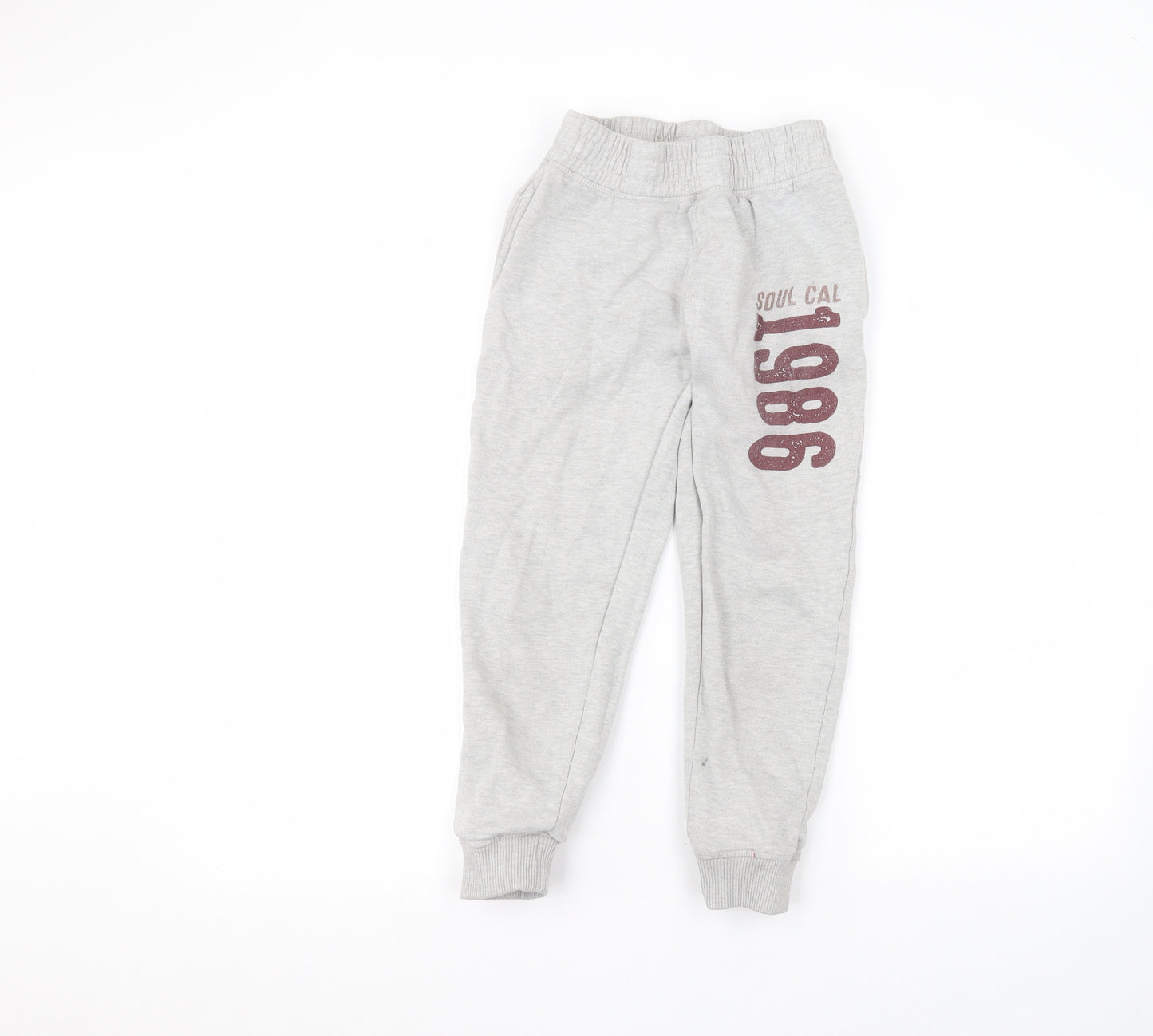 SoulCal&Co Boys Grey   Sweatpants Trousers Size 13 Years
