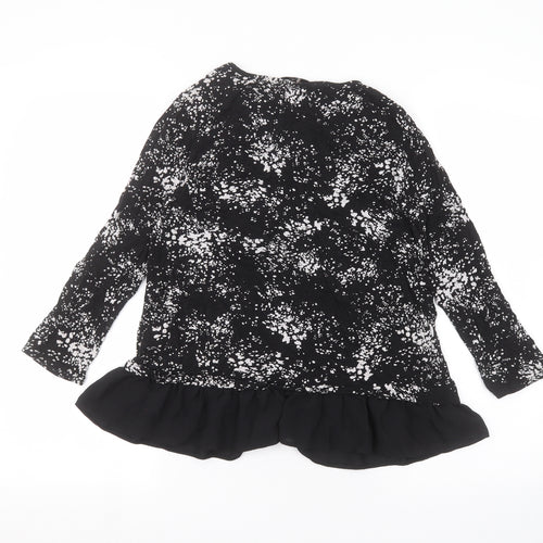 TU Womens Black   Basic T-Shirt Size 10