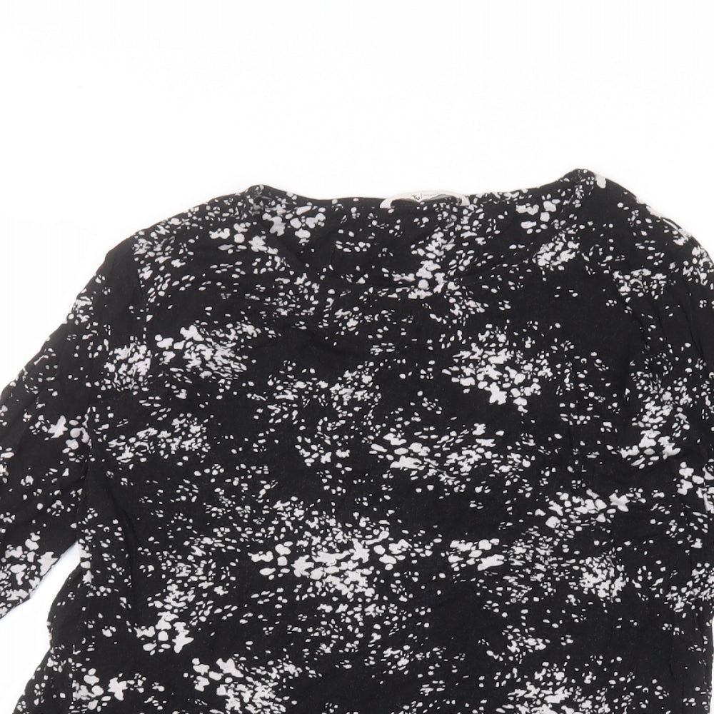 TU Womens Black   Basic T-Shirt Size 10