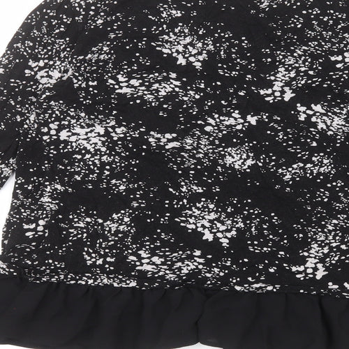 TU Womens Black   Basic T-Shirt Size 10