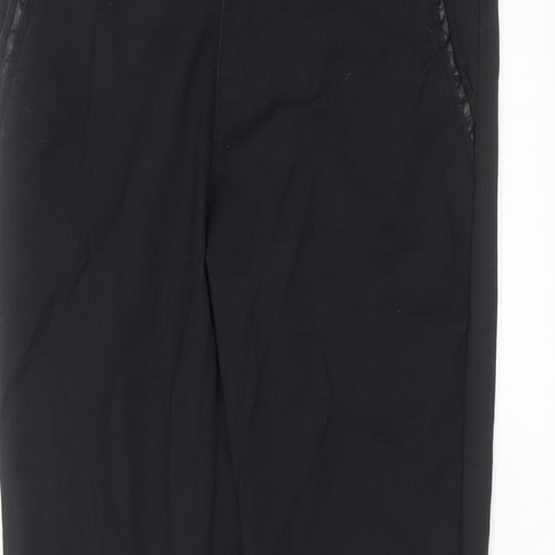 Preworn Womens Black   Trousers  Size L L30 in
