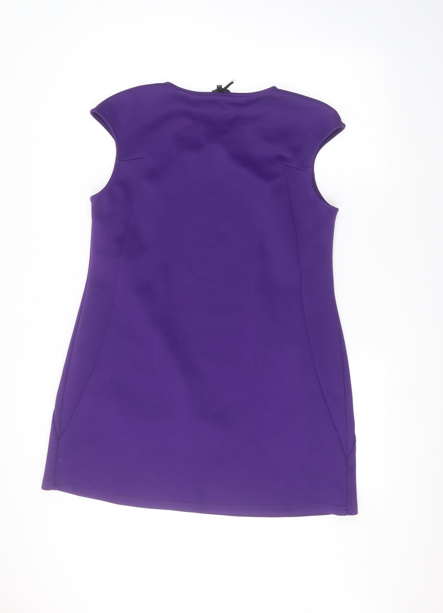Preworn Womens Purple   Basic Blouse Size 14
