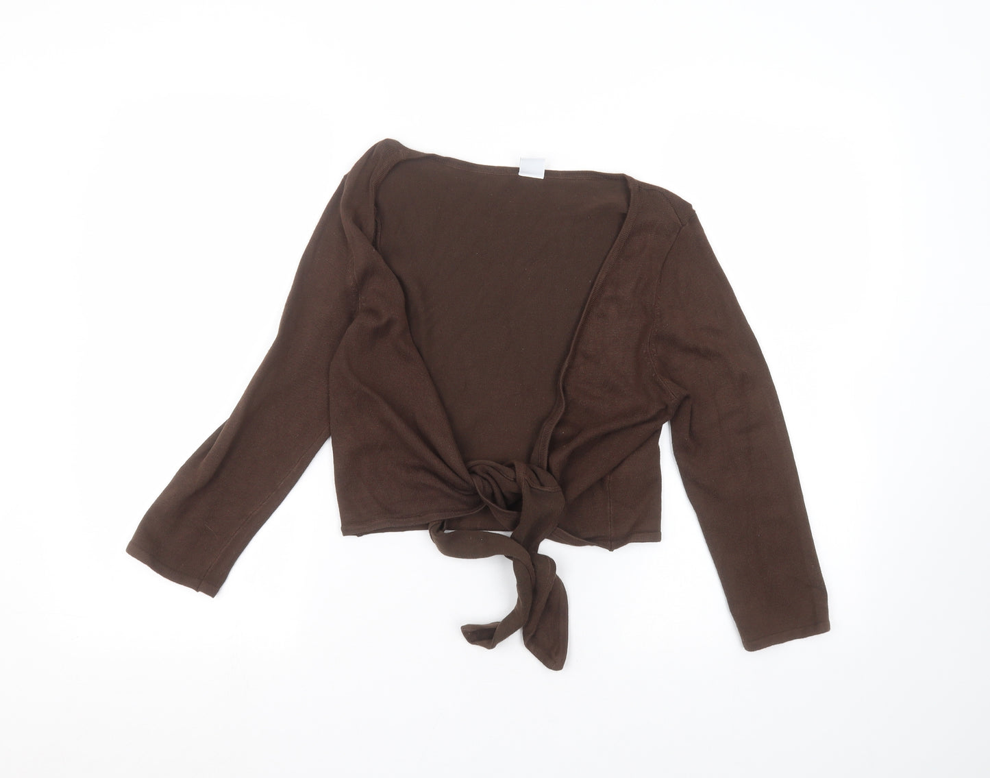New Look Womens Brown   Cardigan Jumper Size 10