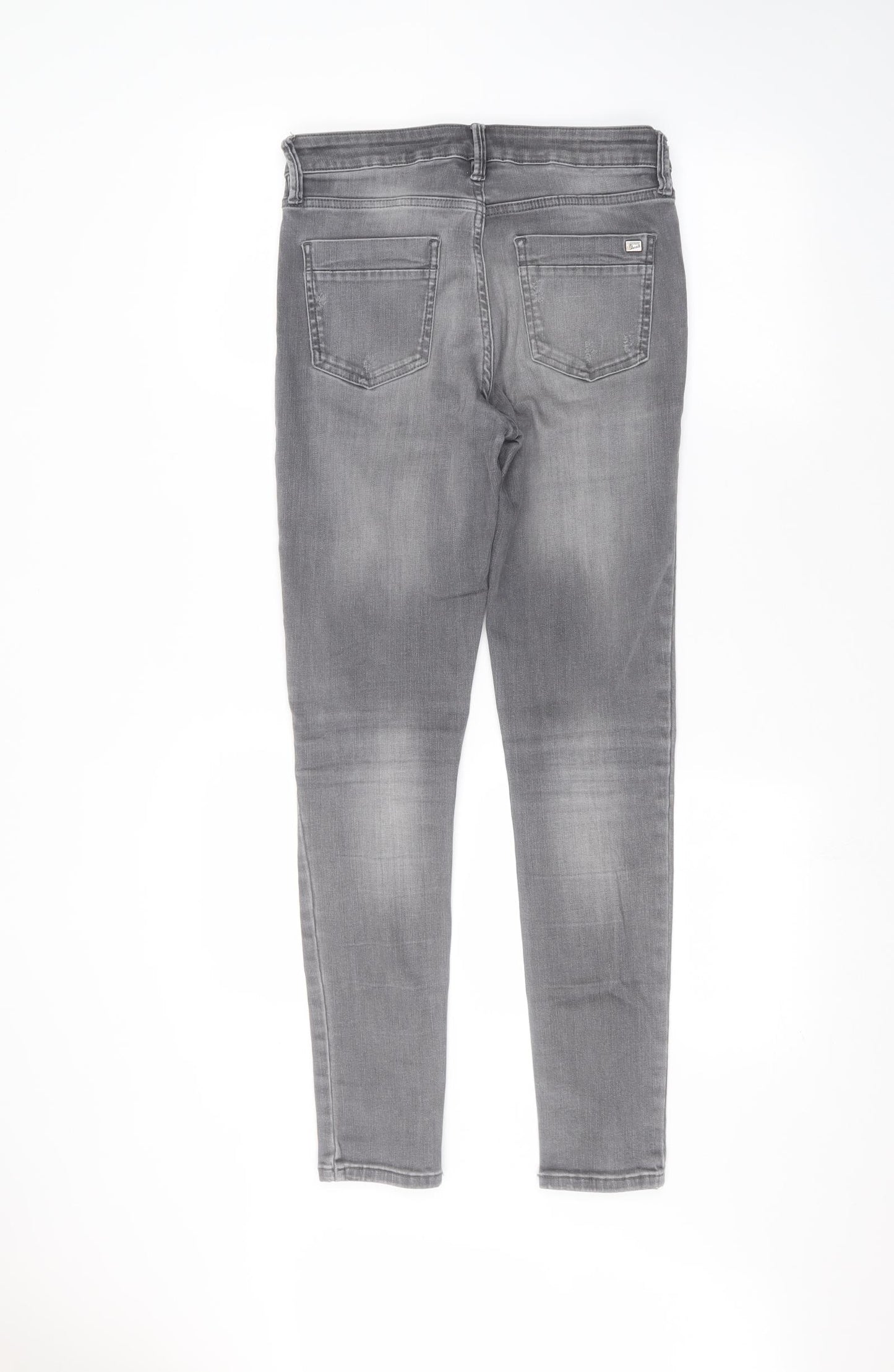 F&F Womens Grey   Skinny Jeans Size 10 L28 in
