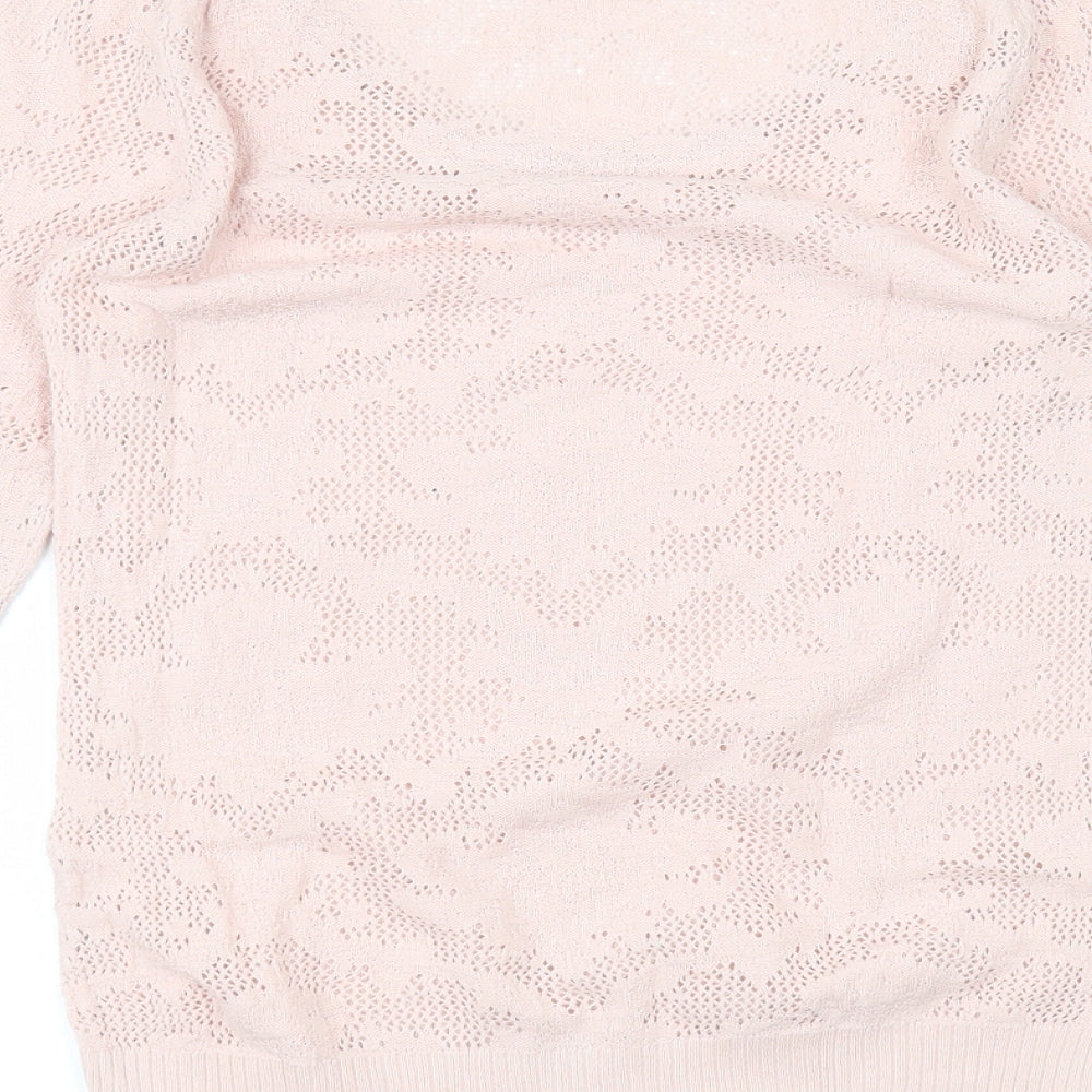 Astradivarius Womens Pink   Basic T-Shirt Size M