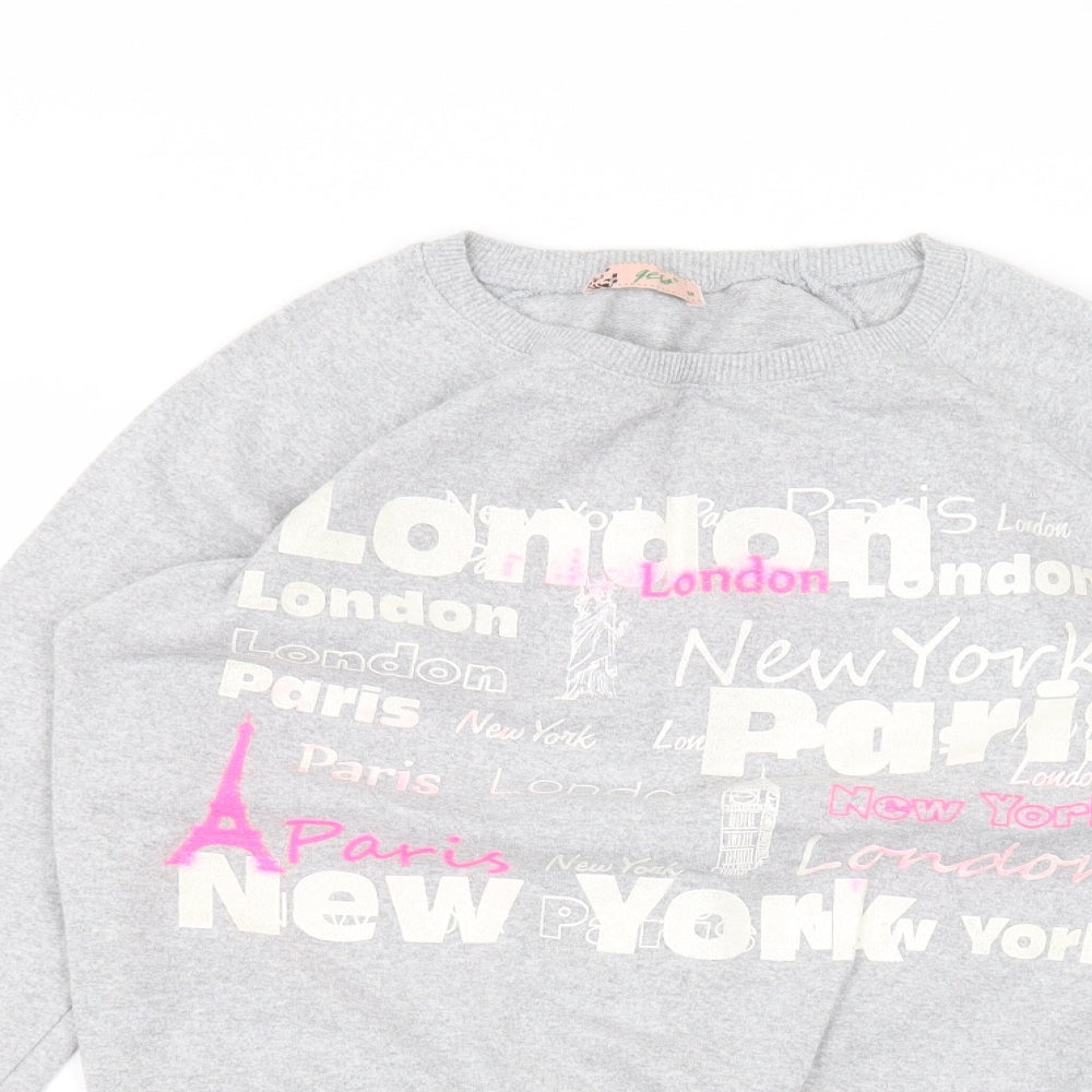 Gets Womens Grey   Pullover Jumper Size M