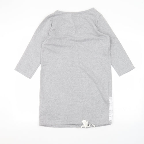YFL Womens Grey   Jumper Dress  Size S
