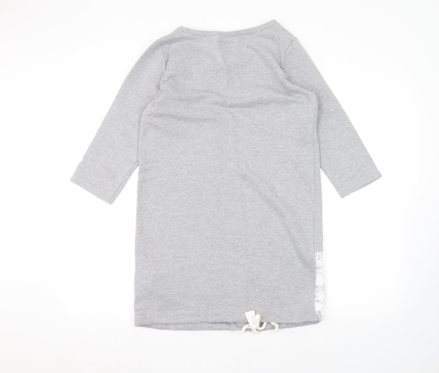YFL Womens Grey   Jumper Dress  Size S