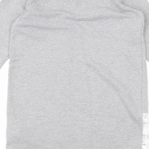 YFL Womens Grey   Jumper Dress  Size S