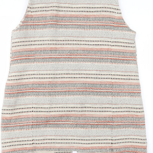 Atmosphere Womens Beige Striped  Jacket  Size 16