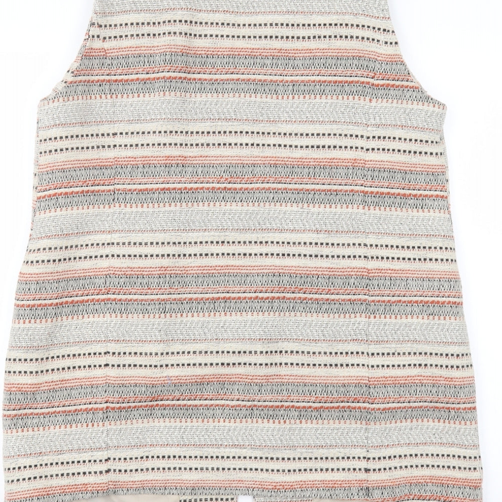 Atmosphere Womens Beige Striped  Jacket  Size 16