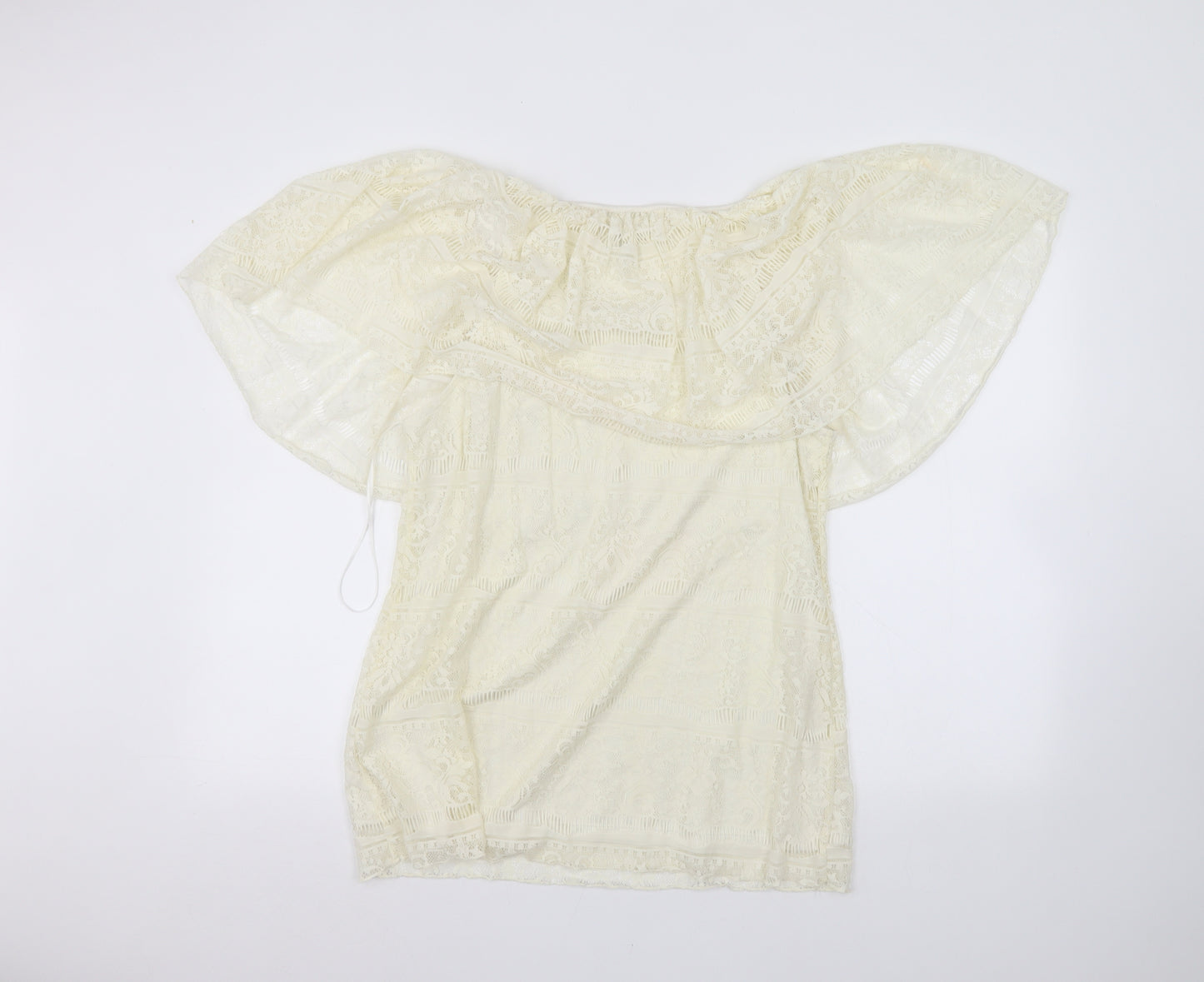 Style&co. Womens White   Basic Blouse Size L