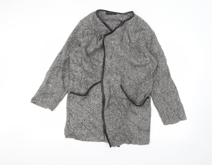 Atmosphere Womens Grey Jacket Coatigan Size M