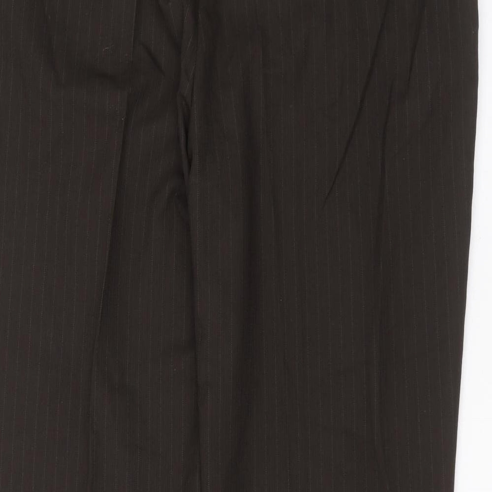 Debinhams Womens Brown   Dress Pants Trousers Size 42 in L30 in