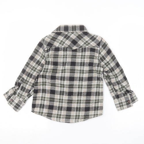 TU Boys Green   Basic Button-Up Size 5 Years