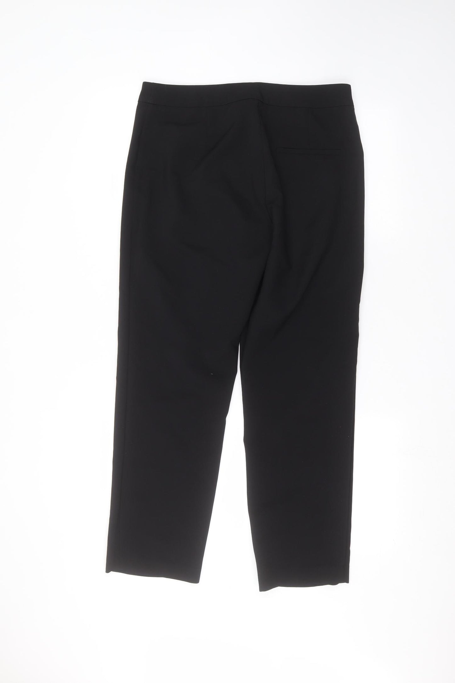 Papaya Womens Black   Trousers  Size 10 L27 in