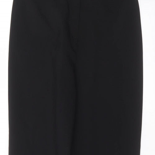 Papaya Womens Black   Trousers  Size 10 L27 in
