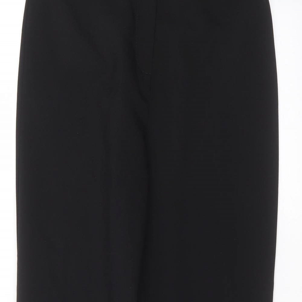 Papaya Womens Black   Trousers  Size 10 L27 in