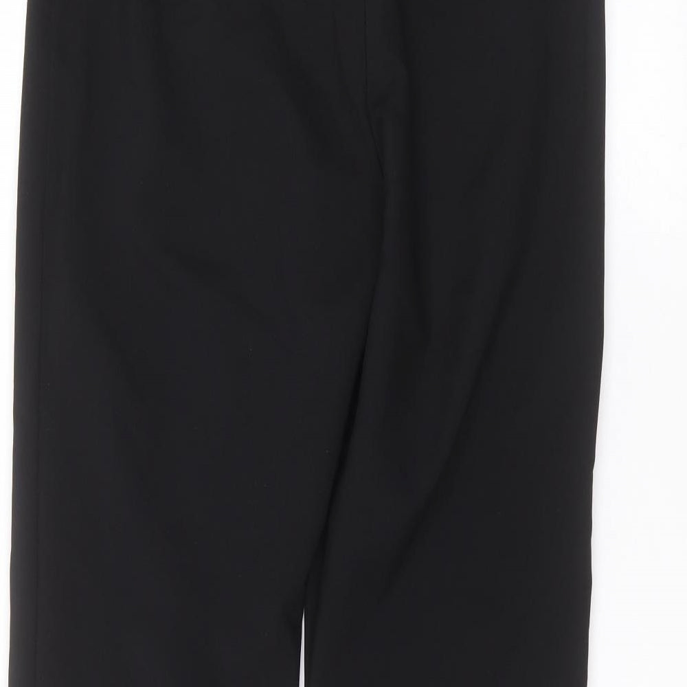Papaya Womens Black   Trousers  Size 10 L27 in