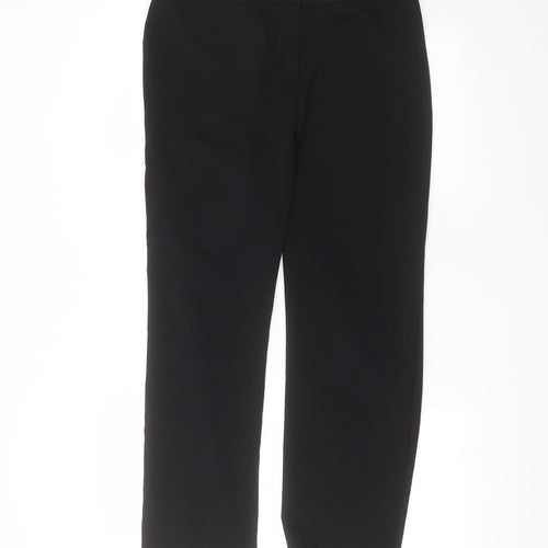 Papaya Womens Black   Trousers  Size 10 L28 in