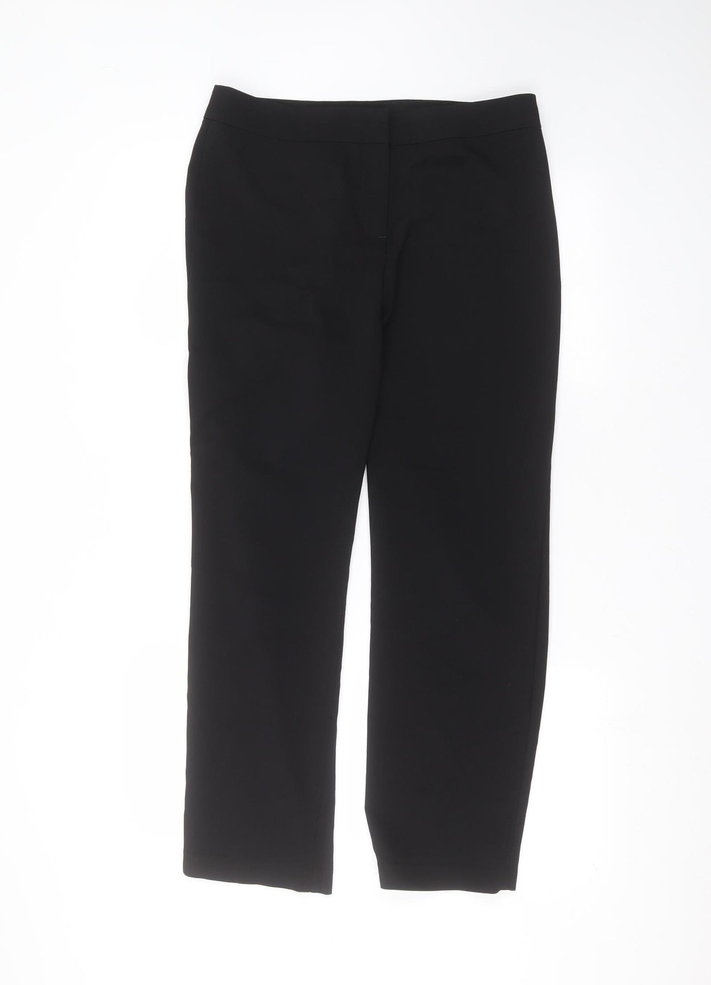 Papaya Womens Black   Trousers  Size 10 L28 in