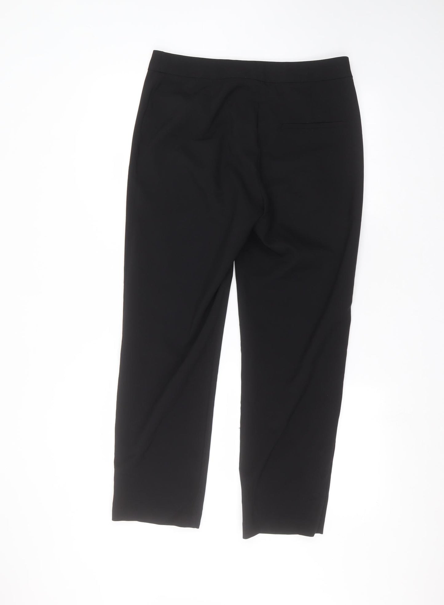Papaya Womens Black   Trousers  Size 10 L28 in