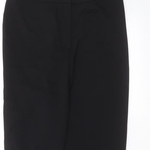 Papaya Womens Black   Trousers  Size 10 L28 in