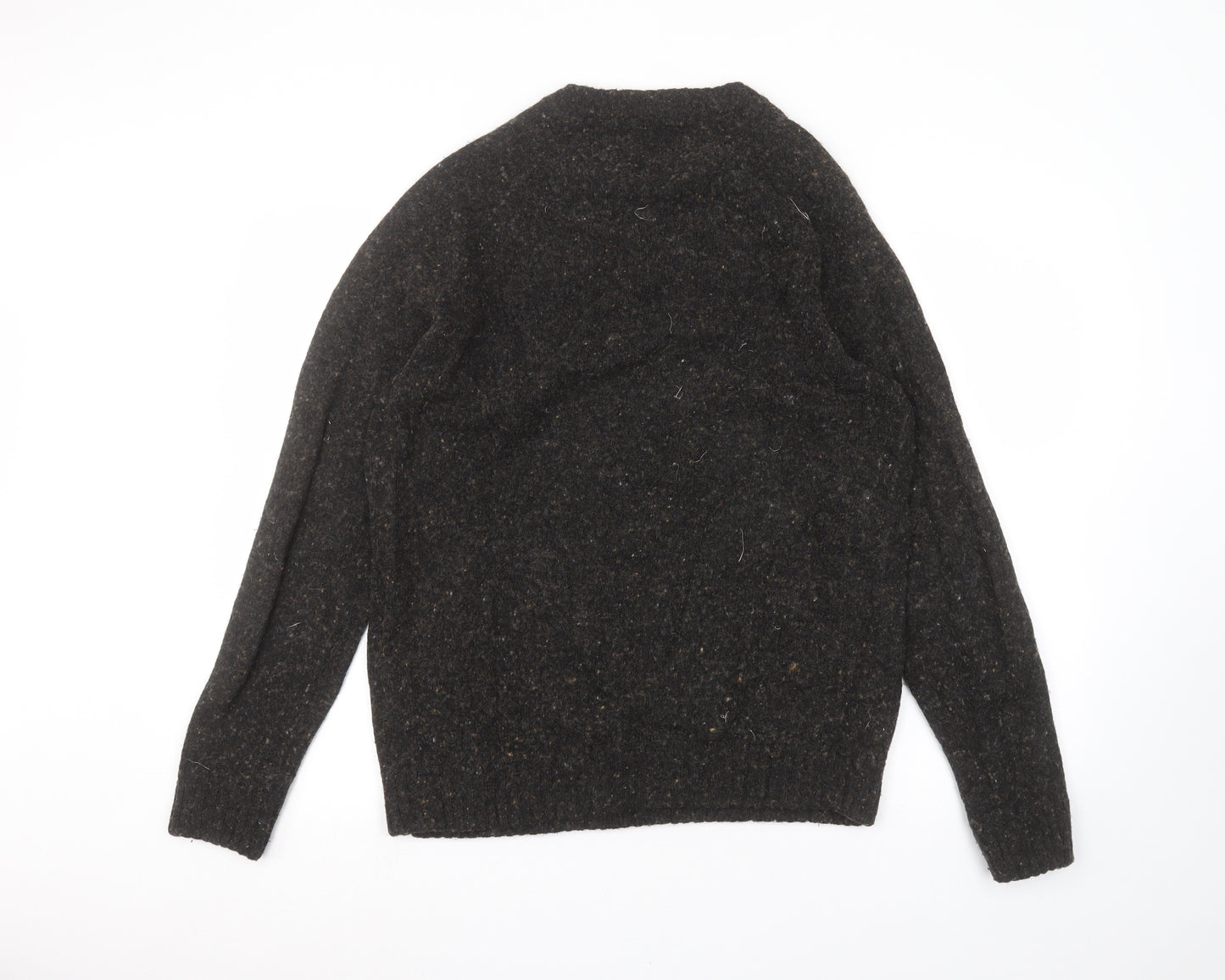Melka Womens Black   Pullover Jumper Size L
