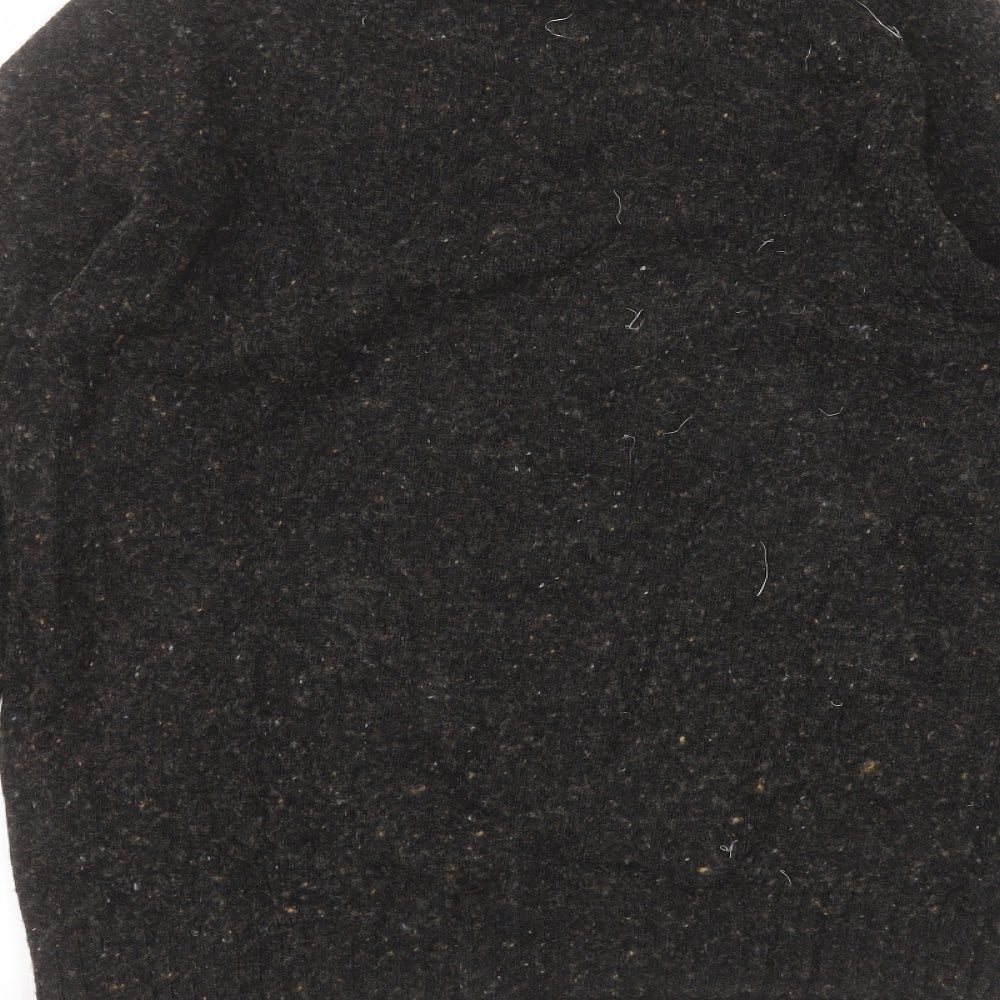 Melka Womens Black   Pullover Jumper Size L