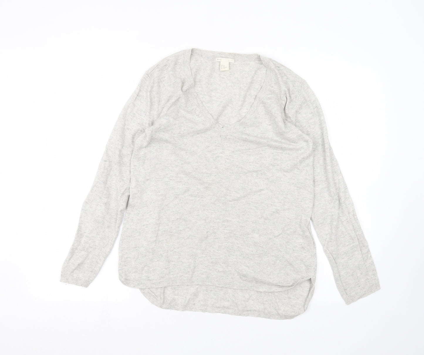 H&M Womens White   Pullover Jumper Size XS