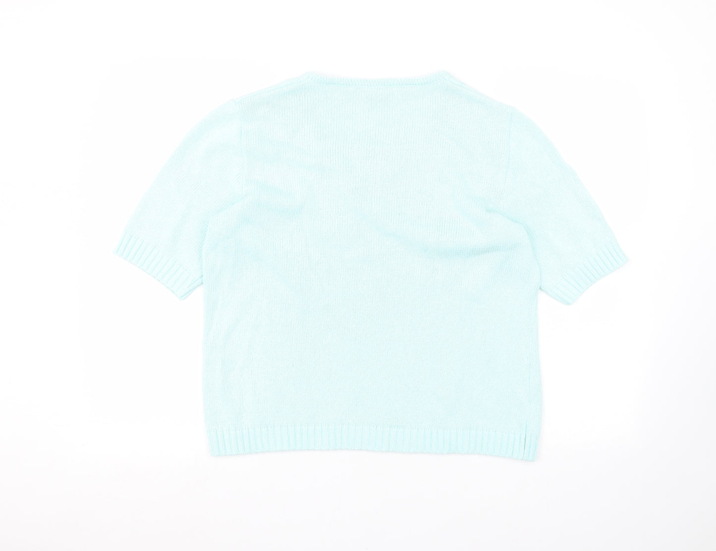 Faber Womens Blue   Pullover Jumper Size 14