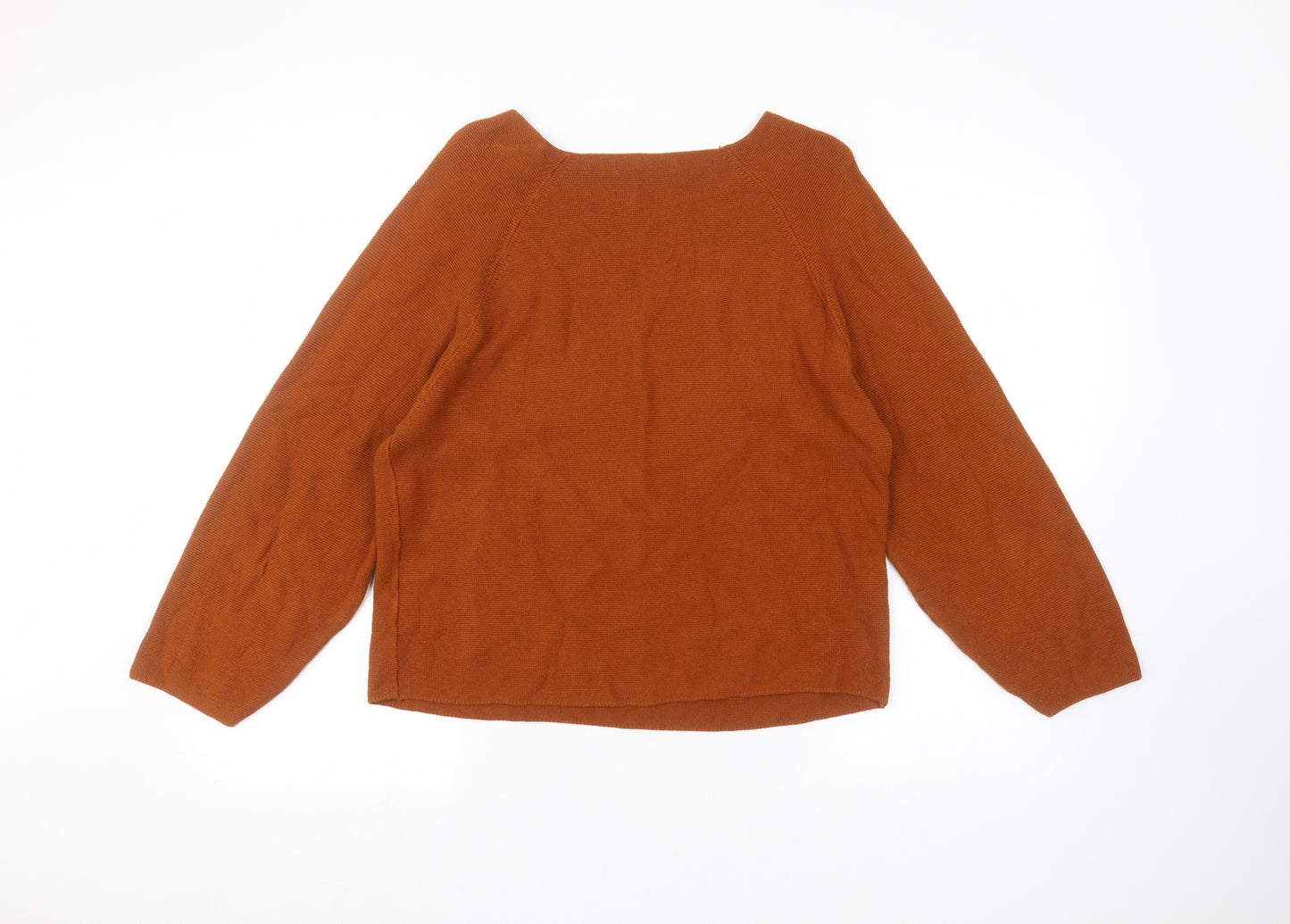 MNG Womens Orange   Pullover Jumper Size L