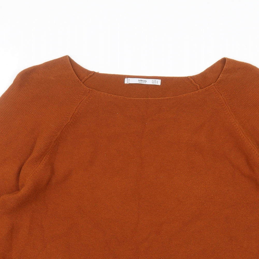 MNG Womens Orange   Pullover Jumper Size L