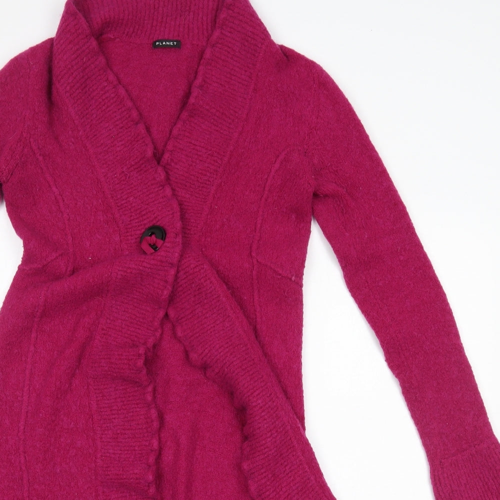 planet Womens Pink    Coatigan Size XS
