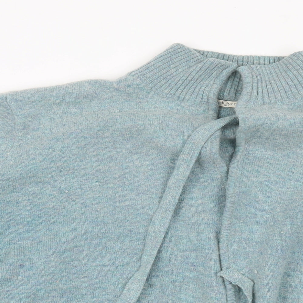 Woolovers Womens Blue   Cardigan Jumper Size XL