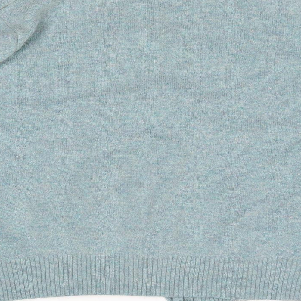 Woolovers Womens Blue   Cardigan Jumper Size XL