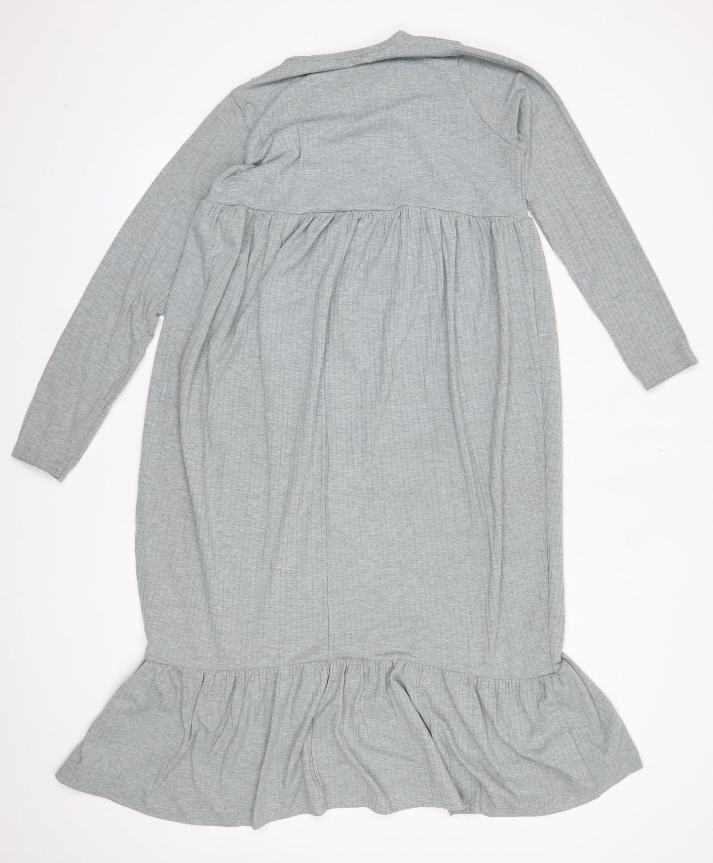 Boohoo Womens Grey   Jumper Dress  Size 16
