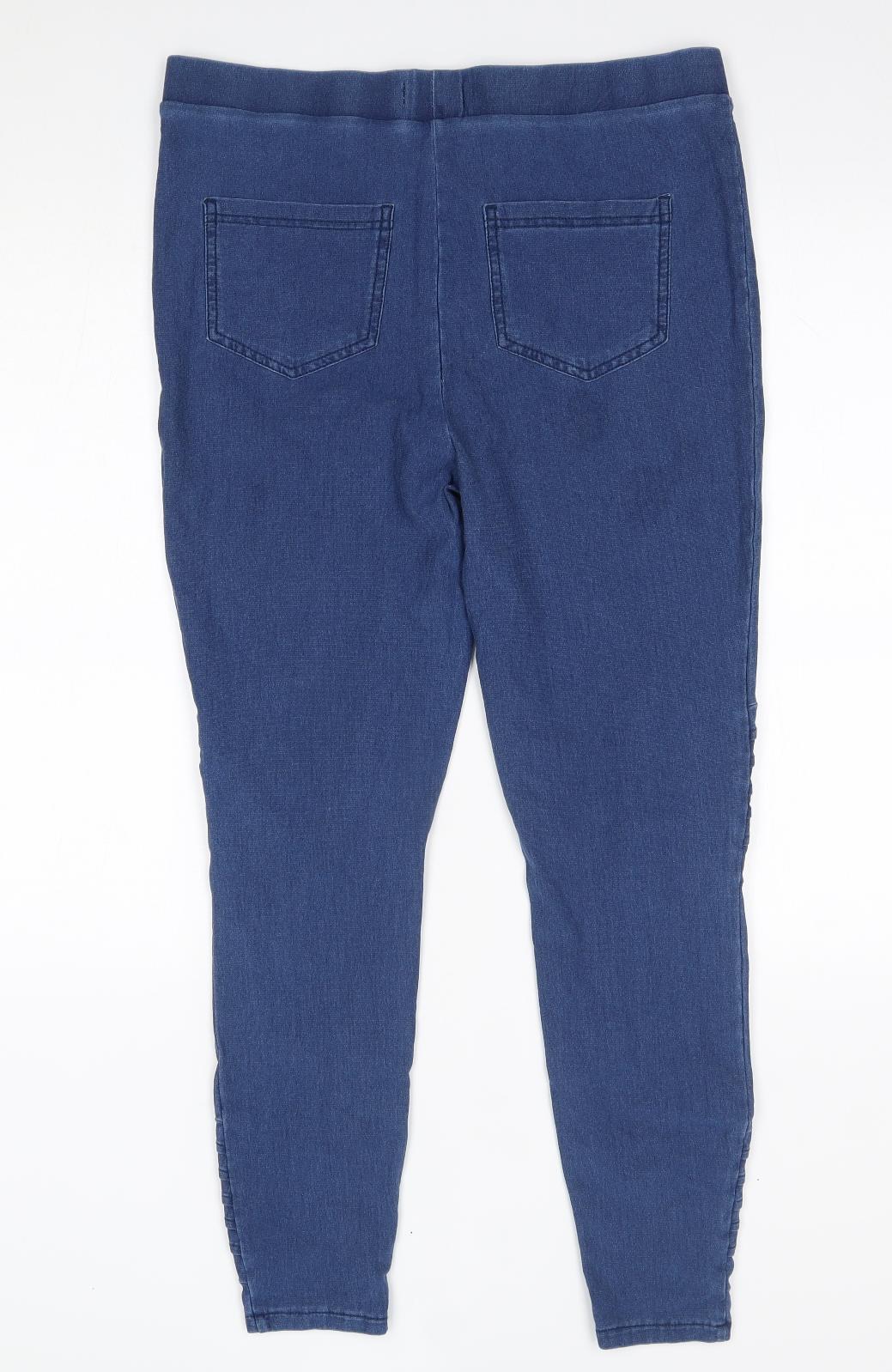 Papaya Womens Blue   Jogger Leggings Size 16 L28 in