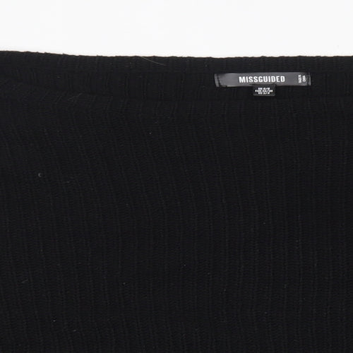 Missguided Womens Black   Pullover Jumper Size 6