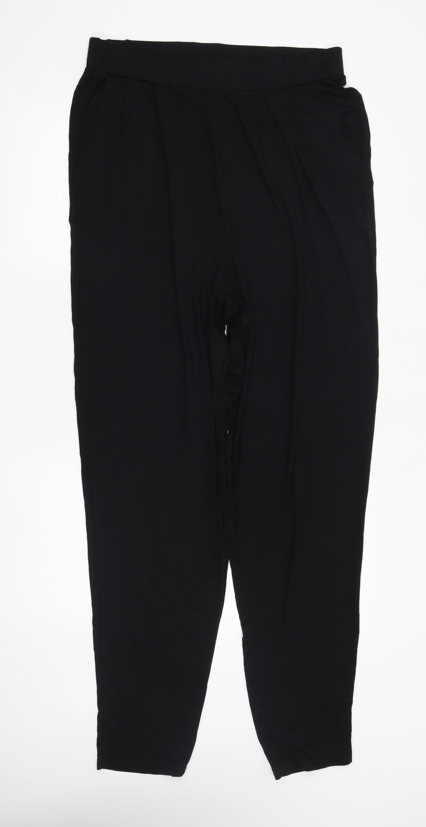 Long Tall Sally Womens Black    Pyjama Pants Size 14